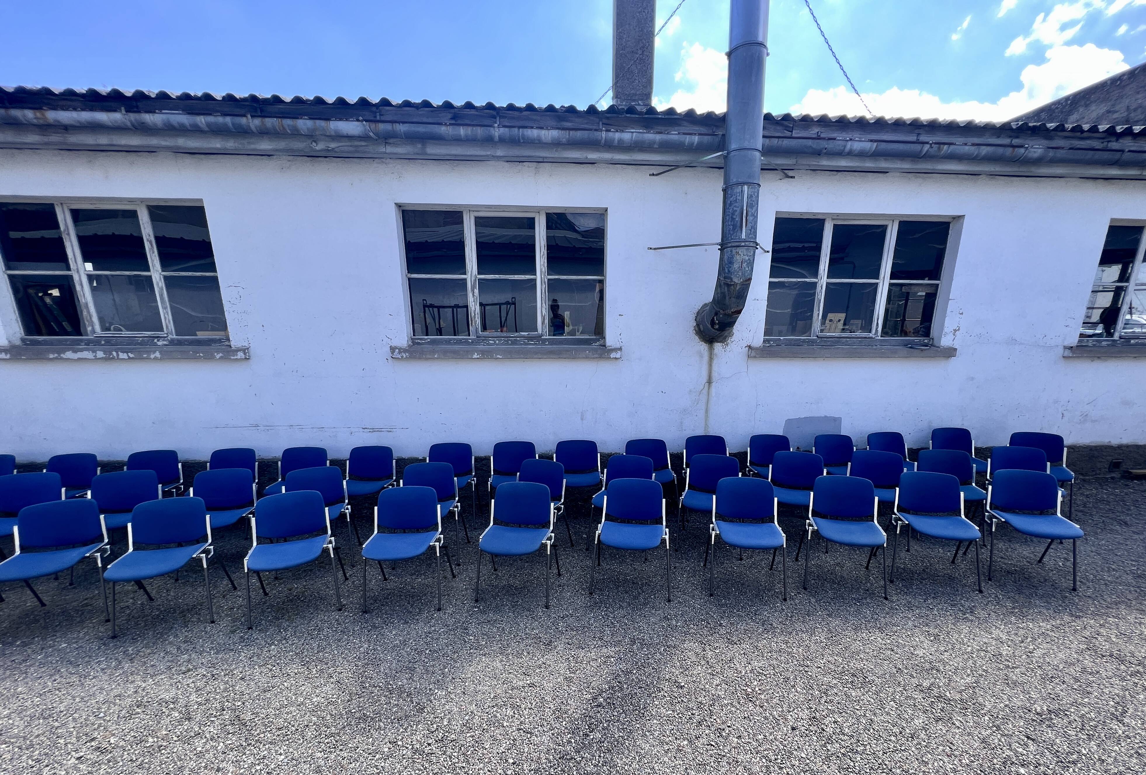 Série de 40 chaises de G. Piretti pour Castelli Anonima Castelli, Italie, années 1970