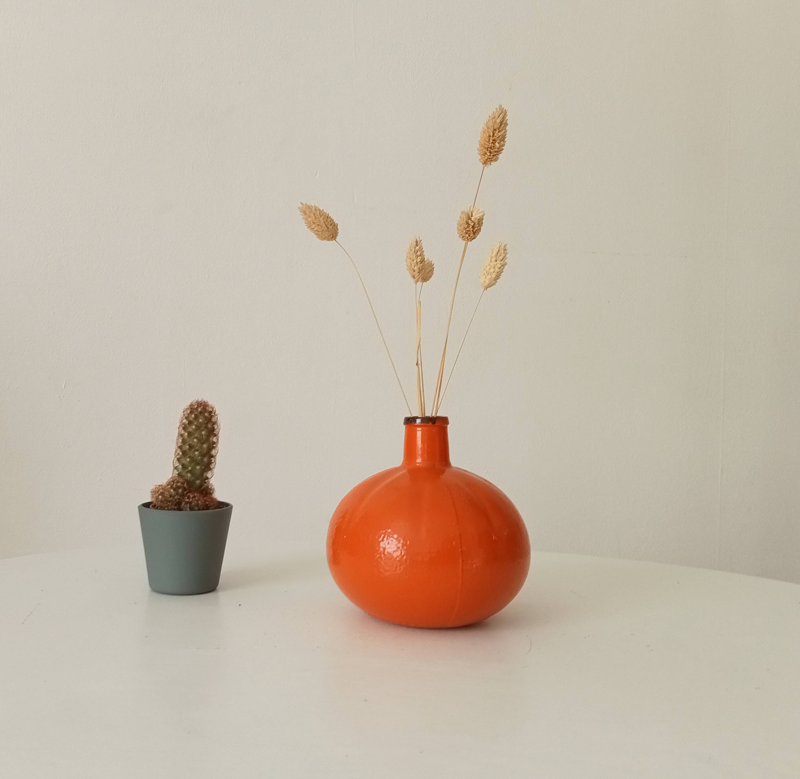 Vintage "pumpkin" bottle