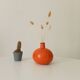 Vintage "pumpkin" bottle