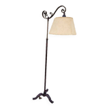 HEIGHT-ADJUSTABLE WROUGHT IRON FLOOR LAMP