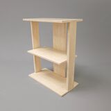 Vintage travertine book case, 1970s.