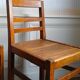 2 chaises bistrot reconstruction "Gabriel" 1945