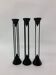 Lot de 3 chandeliers Post Modern , années 1980