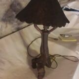 Lampe à poser pied de vigne