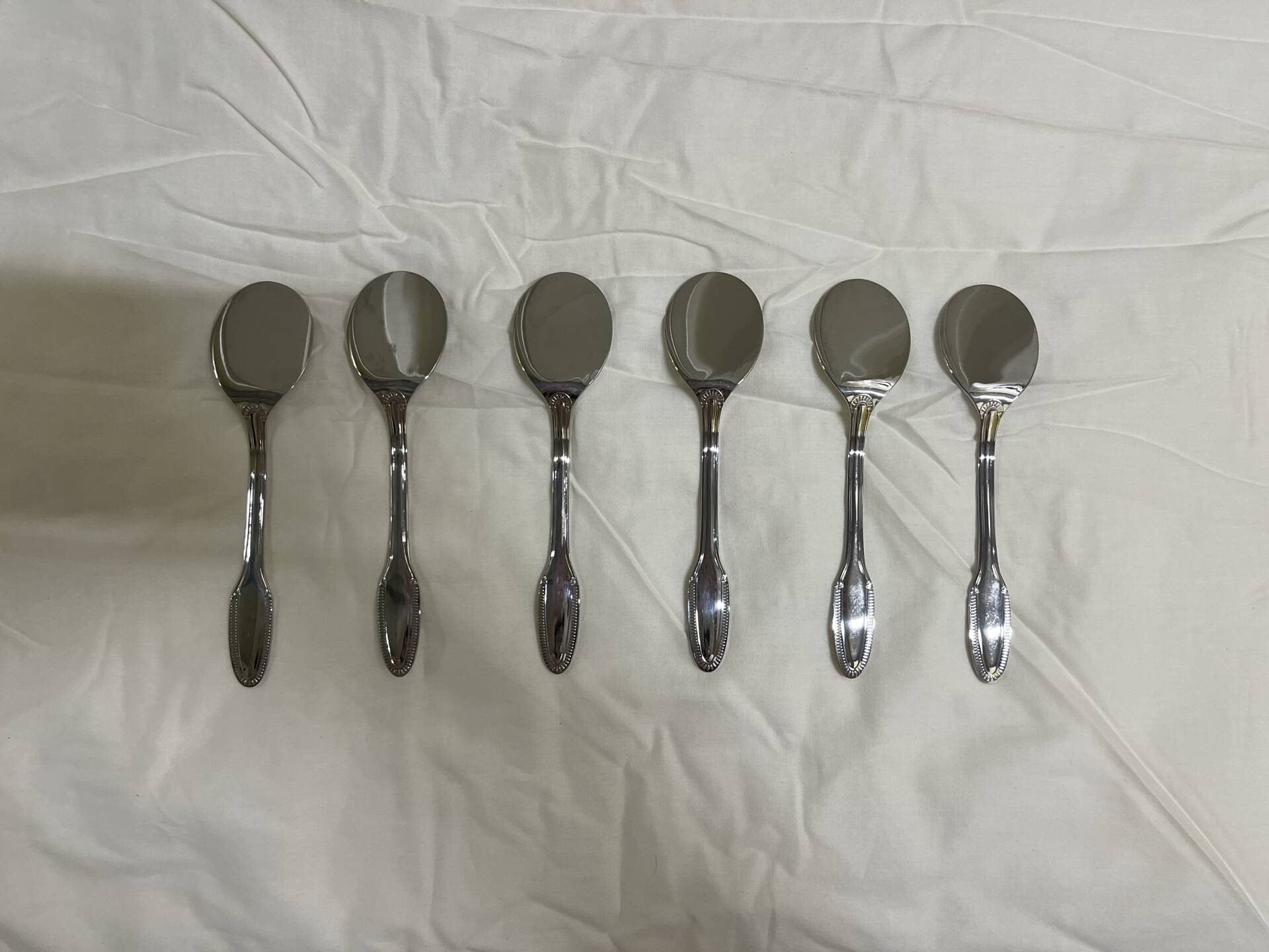Set of 6 Jean Couzon teaspoons