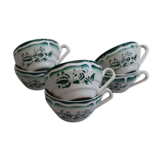 Set of 6 coffee cups