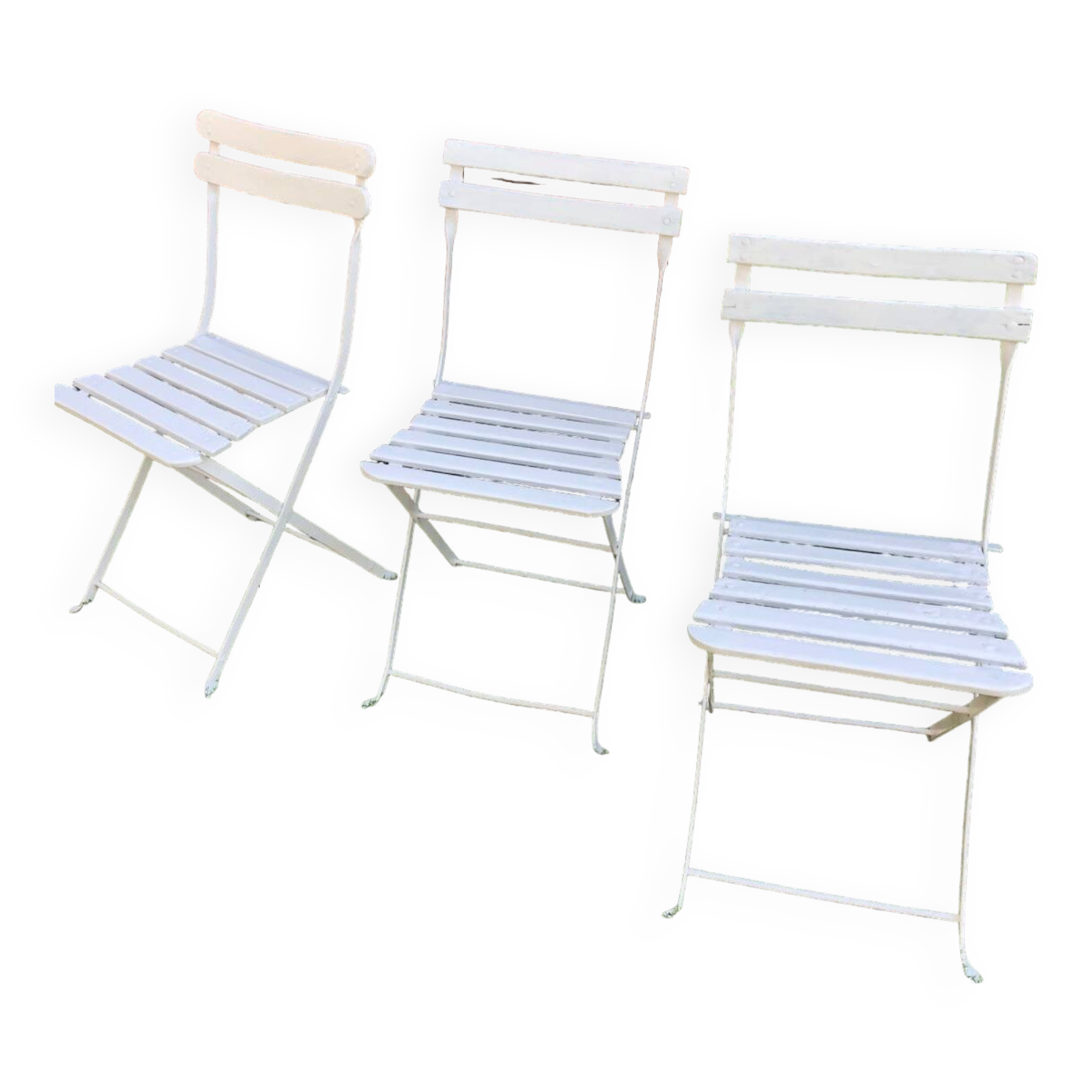 Old garden chairs from the 1930s