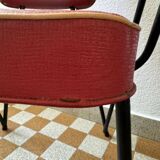 Chaise fauteuil tubulaire années  50