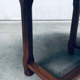 Popular Work Oak Extendable Dining Table, France, 1930s