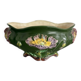Grande jardinière ancienne De Bruyne Frères 1900