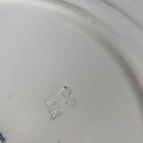 Large round iron earth dish "Pampre" model, JR