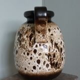 Vase West Germany fat lava Scheurich