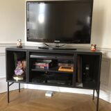 Northern Hifive storage system black TV cabinet