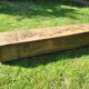 Bench / antique chest in solid oak - 196cm
