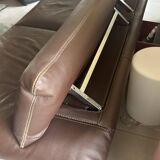 Roche Bobois Envergure chocolate sofa
