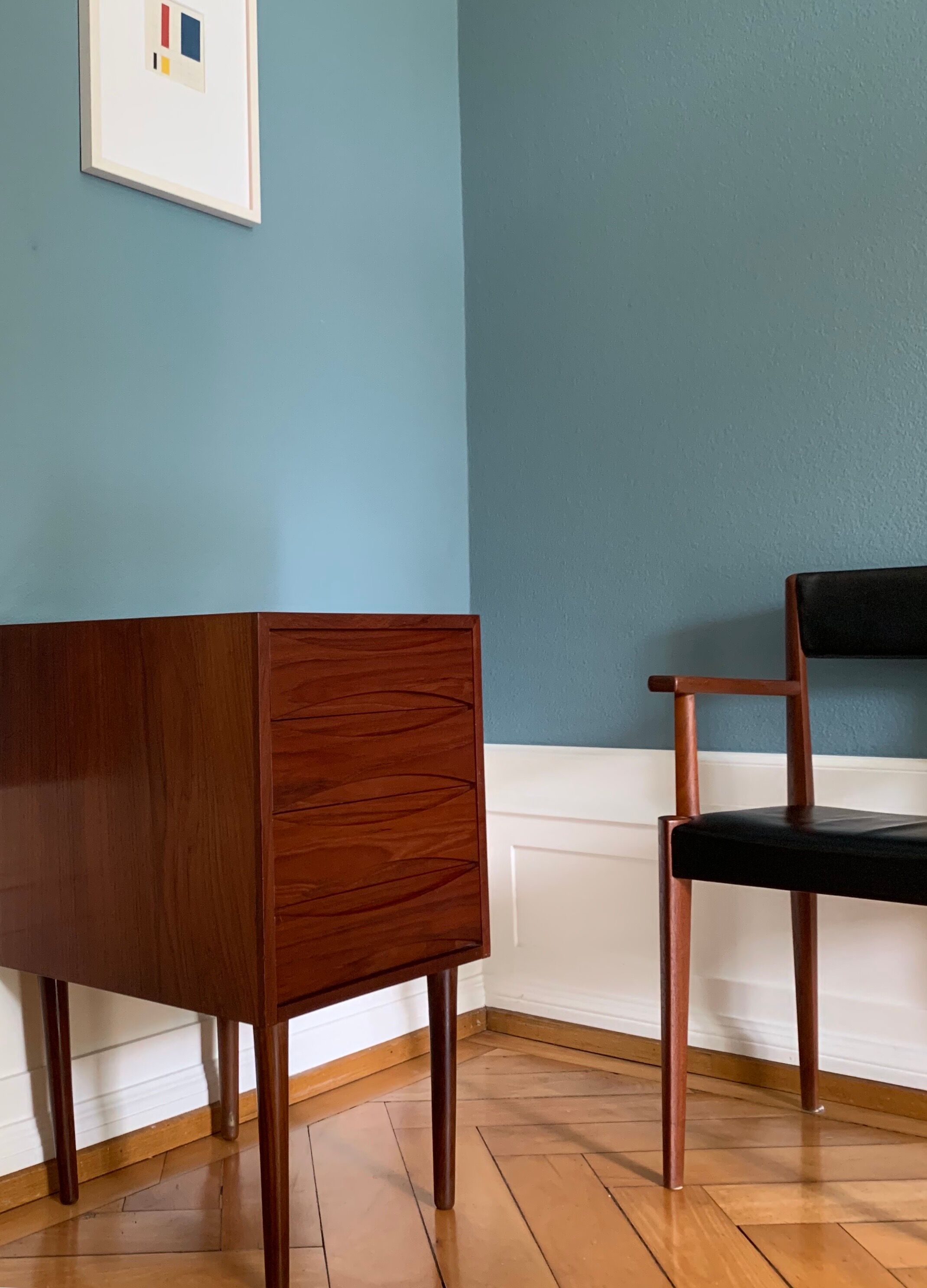 Danish MidCentury Teak Chest of Drawers by Arne Vodder