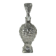 Carafe en verre moulé en forme de raisin H29 D10