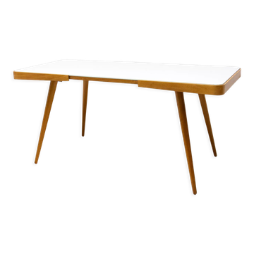 Opaxite glass coffee table, 1960´s, Czechoslovakia