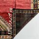 Vintage Red wool rug, Berber Antique Taznakht rug.