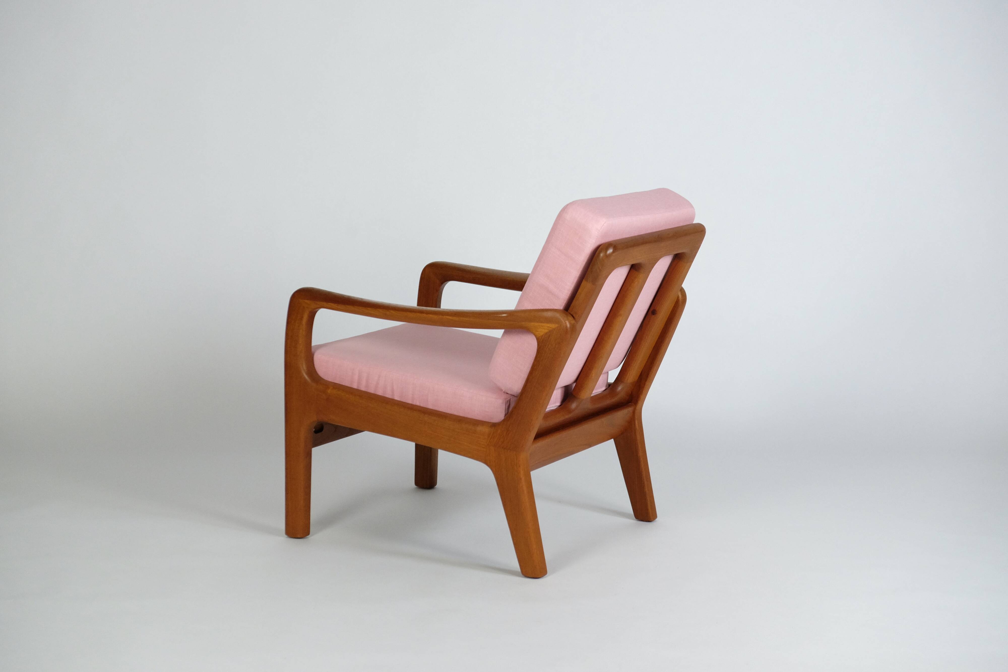 Danish Vintage Teak Easy Chair Armchair by Juul Kristensen - 1970s