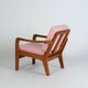 Danish Vintage Teak Easy Chair Armchair by Juul Kristensen - 1970s