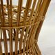 Set of two mid century rattan armchairs by bonacina 1950 design