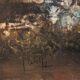 Peinture abstraite américaine signée J. Wolff