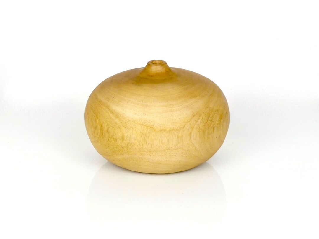 Small ovoid vase in mango tree
