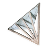 Grande étagère d’angle en teck