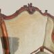 Salon Rocaille / Rococo - 2 fauteuils & 2 chaises - Noyer XIXe
