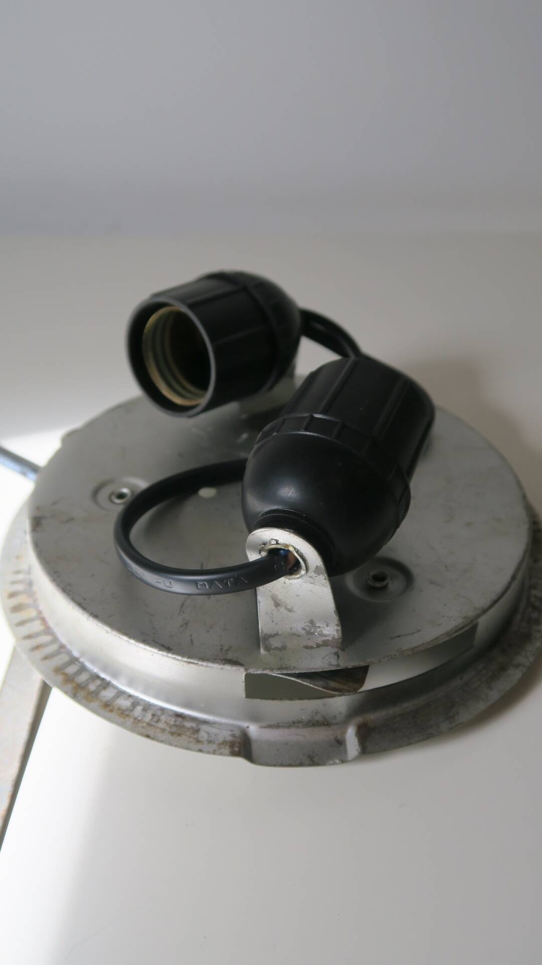 Grand plafonnier opaline