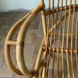 Rattan armchair