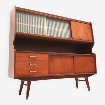 Vintage high sideboard / highboard made in the 1960s