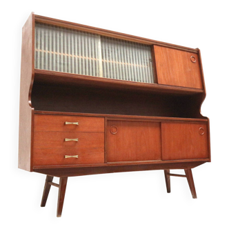 Vintage high sideboard / highboard made in the 1960s