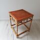 Vintage rattan table