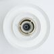 Vintage danish pendant lamp in golden brass 60's