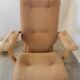 Relax armchair and its velvet ottoman from the 70s /80