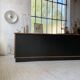Two-sided counter sliding doors oak XXL 4m enfilade