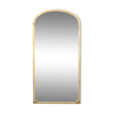 1900s style lacquered wood shop mirror