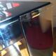 Chromed metal and smoked glass coffee table, 1980s.