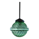 Art Deco pendant light with a blown glass globe, 1930s.