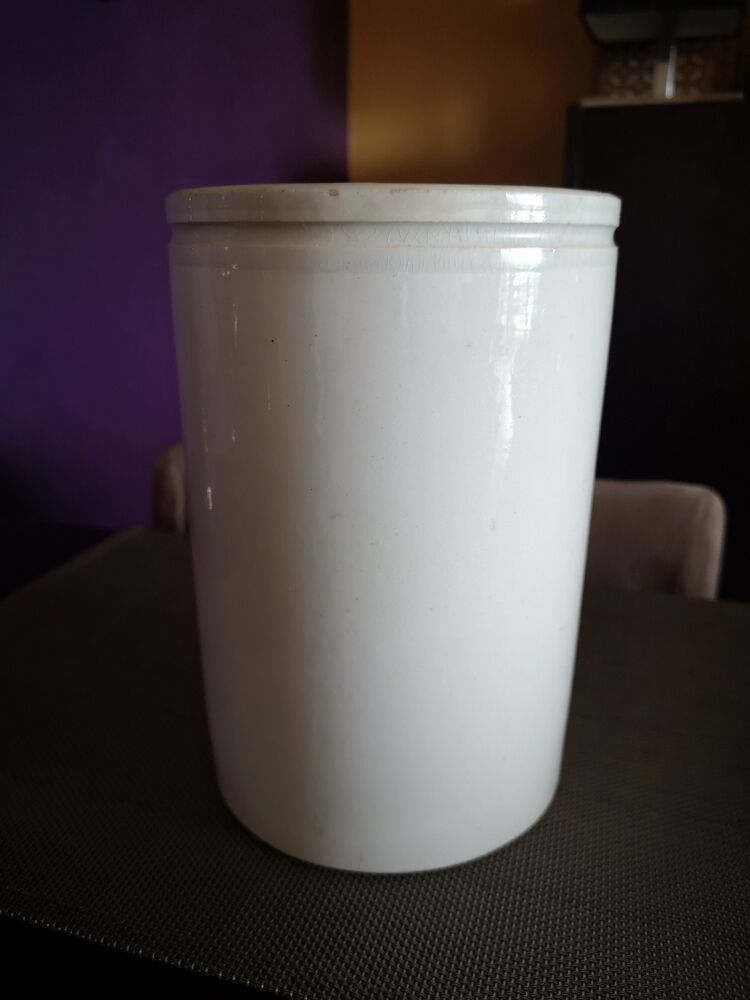 Pot / pot cover / ceramic vase - Kellet and Guérin Lunéville - Late 19th/early 20th century