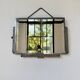 Art Deco silver-plated metal mirror 1930