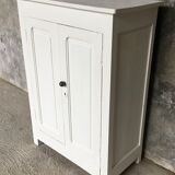 White Parisian buffet 2 doors - 1950