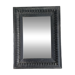 miroir en bois sculpté