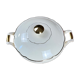 Opaque porcelain soup tureen Digoin and Sarreguemines