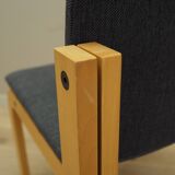 Ensemble de six chaises, design danois, années 1980, édition : Fritz Hansen
