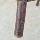 Rattan armchair "A la Girafe"