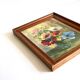 TABLEAU Vintage Bouquet aux ANEMONES