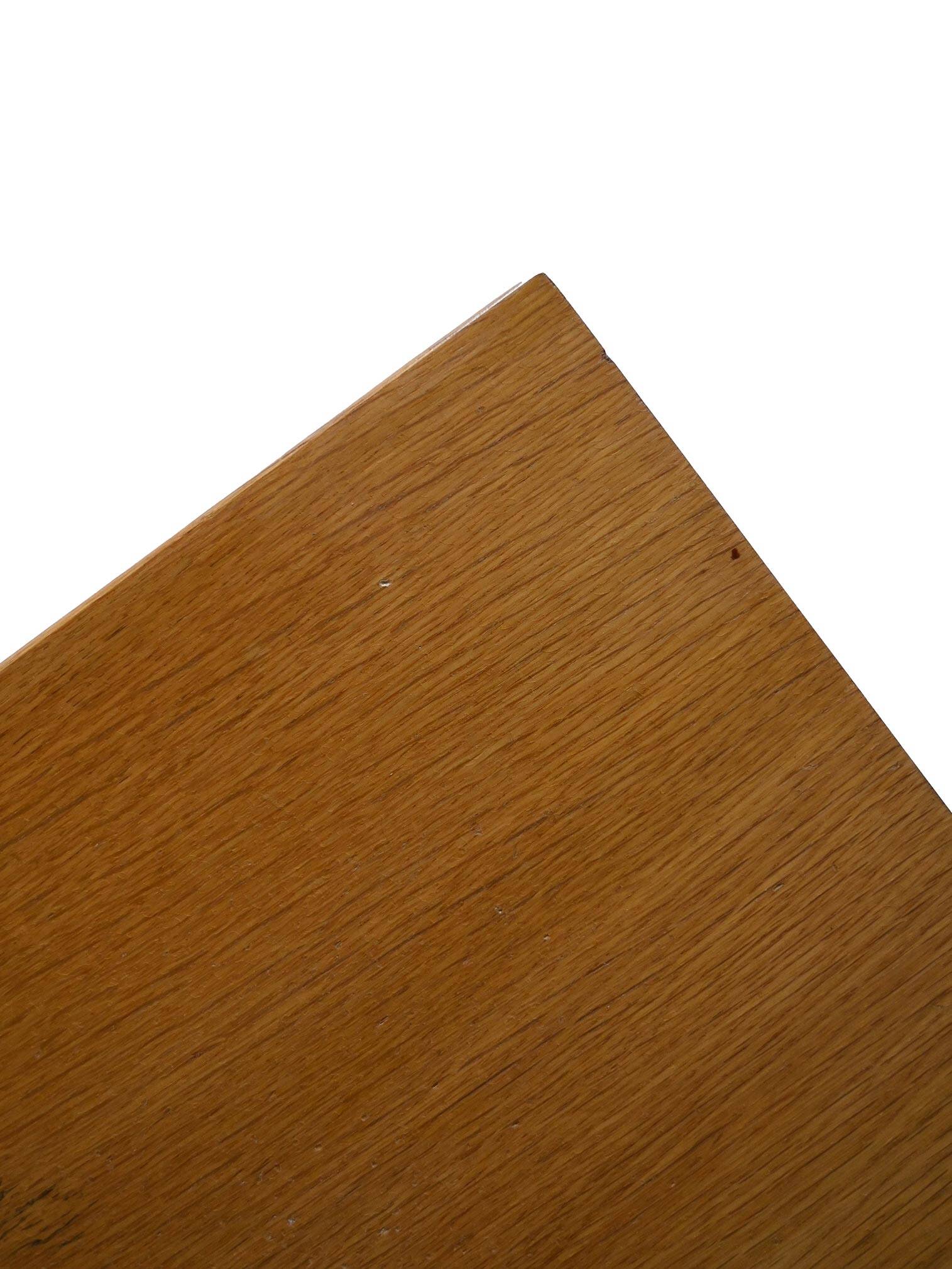 Vintage oak low cabinet